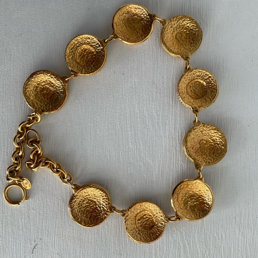 Chanel 31 Rue Cambon Medallion Collar Necklace & Bracelet Vintage - Picture 5 of 10